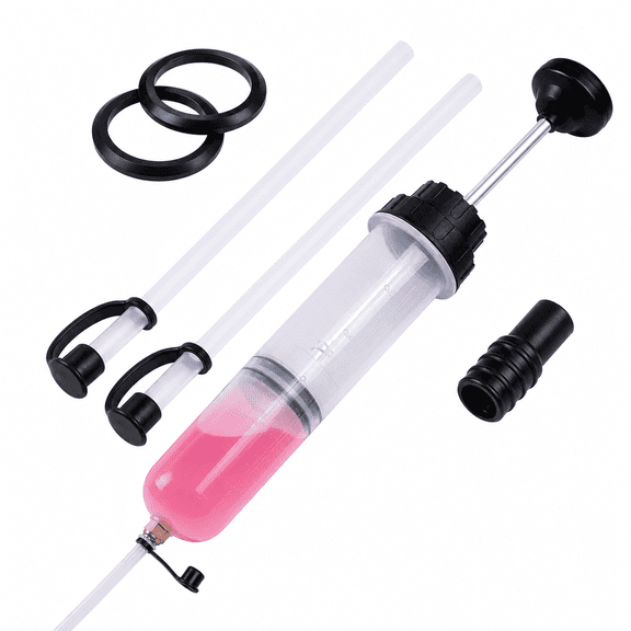Manual Fluid Extraction Pump 200cc with Dual Hoses