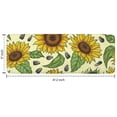thumbnail image 7 of Yellow Sunflower Seed Pattern Kitchen Rug Mat,Kitchen Runner Rugs Non Skid Washable,Decorative Kitchen Floor Mats for Kitchen,Sink,Laundry,17"x47.2", 7 of 7