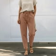 thumbnail image 3 of QURATI Women's Wide Leg Jeans High Waisted Stretchy Straight Leg Baggy Denim Pants Womens Bottoms Coffee XXL, 3 of 3