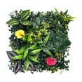 thumbnail image 1 of GROWTH TANK 9.8x9.8inch Simulation Grass Greenery Wall Panel Decor for Balcony Accessory Style B, 1 of 9