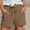 A7_Coffee, variant on BLOCLOALO Linen Shorts for Women Lightweight Beach Short Quick Dry Beach Shorts Comfy Lounge Shorts Casual Linen Bermuda Shorts Beach Shorts for Women Loose Fit Linen Shorts Blue L