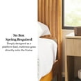 thumbnail image 3 of Walker Edison Transitional Solid Wood King Bed, Blonde, 3 of 17