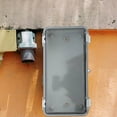 thumbnail image 1 of WEUVEB Grey Plastic Junction Box for Outdoor Weatherproof Storage Use Compact Lightweight Design 6.5 x 5.5 x 3.5 Inches, 1 of 6