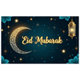 thumbnail image 4 of LUUFILx Eid Mubarak Banner Ramadan Decor Lantern Light Party Supplies Celebration Backdrop Holiday Festival Decorations Eid Party Photography Props Starry Background, 4 of 9