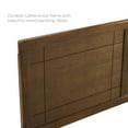 thumbnail image 7 of Marlee King Wood Platform Bed With Splayed Legs Walnut, 7 of 7