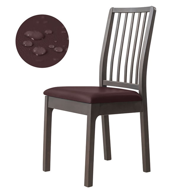 Housse de Coussin de Chaise en Cuir Housse de Chaise de Salle à Manger