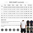 thumbnail image 3 of GrmtClth Mens Premium Waffle Knit Short Set, Breathable Fabric Short Sleeve Top & Elastic Waist Shorts for All-Season Casual Style Navy XL, 3 of 9