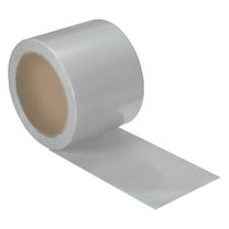 Uxcell Gaffers Tape 3 in x 22 Yards, Waterproof Gaffer Floor Tape No Residue Non-Reflective Easy Tear, Silver Gray
