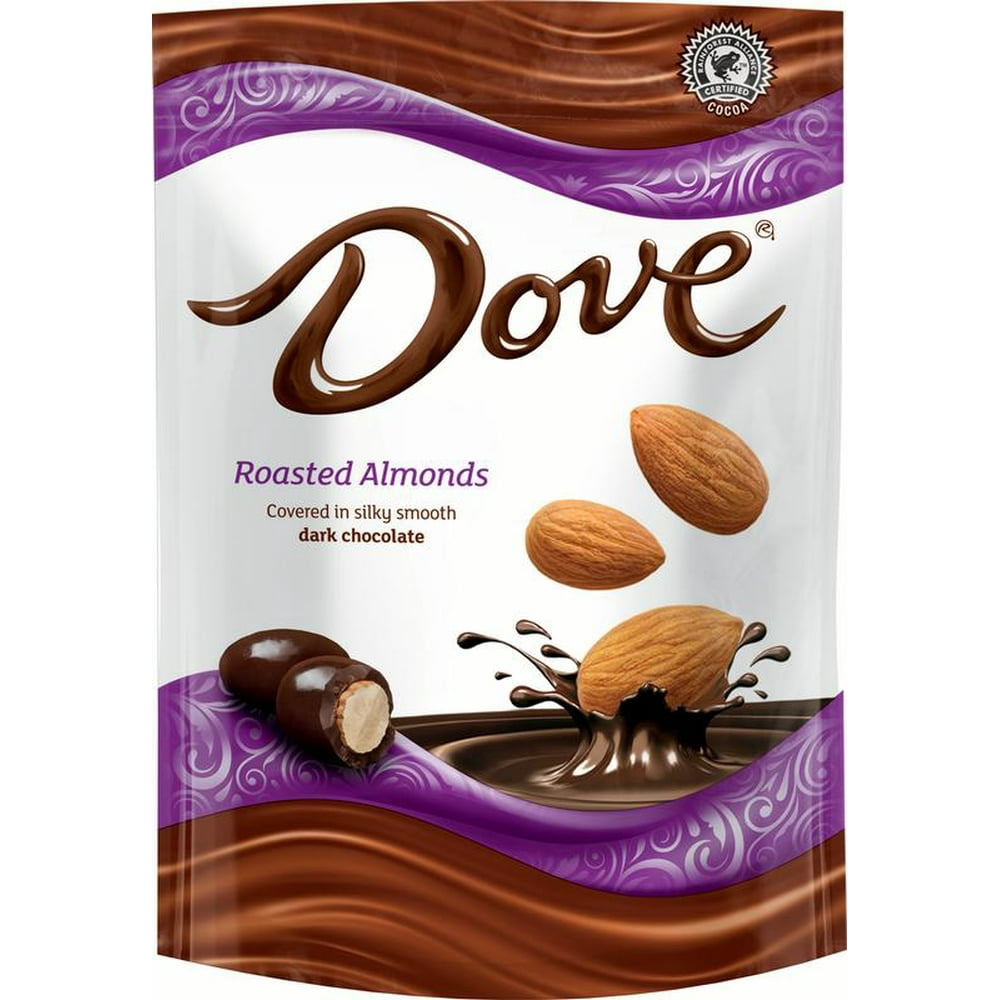 Dove, Dark Chocolate Almond Candy, 5.5 Oz.