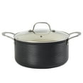 thumbnail image 4 of Denmark Tools for Cooks 10 Piece Monaco Nonstick Aluminum Cookware Pots Pans Set, Black, 4 of 8