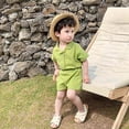 thumbnail image 2 of Sngxgn Baby Boy Clothes Print Tops + Pants Sweatsuit Outfits(Green,7), 2 of 8