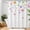Color 9, variant on SPXUBZ 72x72 Inch Stained Glass Floral Shower Curtain Set with Hooks, Waterproof Washable Polyester Fabric Bath Curtains for Bathroom Decor
