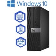 Restored Dell Optiplex 5050 Desktop Computer Quad Core Intel i5 (3.2) 8GB DDR4 RAM 250GB SSD Solid State Windows 10 Professional Home or Office PC (Refurbished)