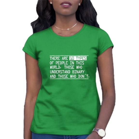 Go All Out There Are 10 Types Of People In This World Binary Fun T-Shirt Mens/Women/Youth