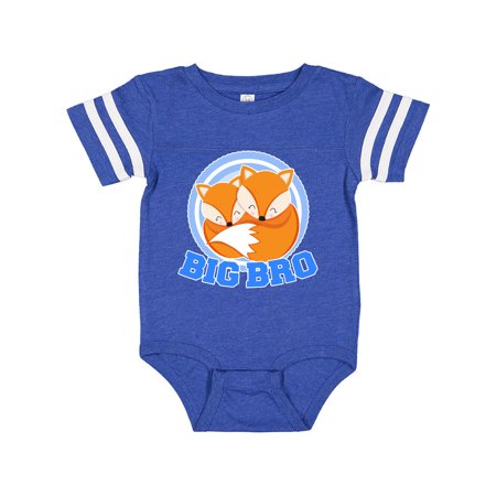 

Inktastic big bro fox Gift Baby Boy or Baby Girl Bodysuit