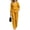 Orange #28, variant on DORKASM Lounge Sets for Women V-Neck Tracksuit 2-Stripes Wide Leg Pants 2 Piece Outfit Women Sweatsuits with Pockets Wine XL