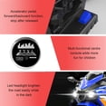 thumbnail image 3 of 12V Electric Motorcycle for Kids 3-5 Years Old, 4 MPH Top Speed, LED Lights, Bluetooth Music, Battery Powered, Blue, 3 of 8