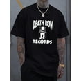 thumbnail image 1 of Relaxed Fit Men's Creative Casual Short Sleeve T-Shirt - Sporty Comfort Tee for Everyday Wear, 1 of 6