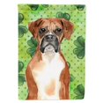 thumbnail image 1 of Carolines Treasures CK1810GF Shamrocks Boxer Garden Size Flag, 1 of 3