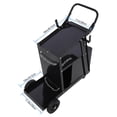 thumbnail image 2 of Welder Cart with Drawers,Rolling Welding Cart with Tank Storage Safety Chains and Gas Cylinder Slots for TIG, ARC, Plasma Cutter Welding Machine,Black, 2 of 7