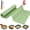 Matcha Green, variant on Silicone Baking Mat Roll, Reusable Baking Sheet Liners, 12 in x 6 ft