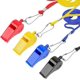 thumbnail image 2 of Plastic Whistle With Lanyard Set, Suitable For Coaches And Referees Sports Competition Survival Emergency12pcs-random Color, 2 of 5