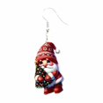 thumbnail image 2 of Colgante Decorativo Navideño de Plástico Rojo | Decoración Navideña | 3,2 X 2,1 X 0,27 Cm | Paquete de 2, 2 of 6