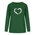thumbnail image 4 of 50% de Réduction Sweat Oversize pour Femme Mode 2023 Femmes Casual Imprimé Col Rond Chemisier à Manches Longues Pull-Over Tops, 4 of 6