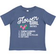 thumbnail image 3 of Inktastic Flower Girl Wedding Duties Girls Baby T-Shirt, 3 of 5