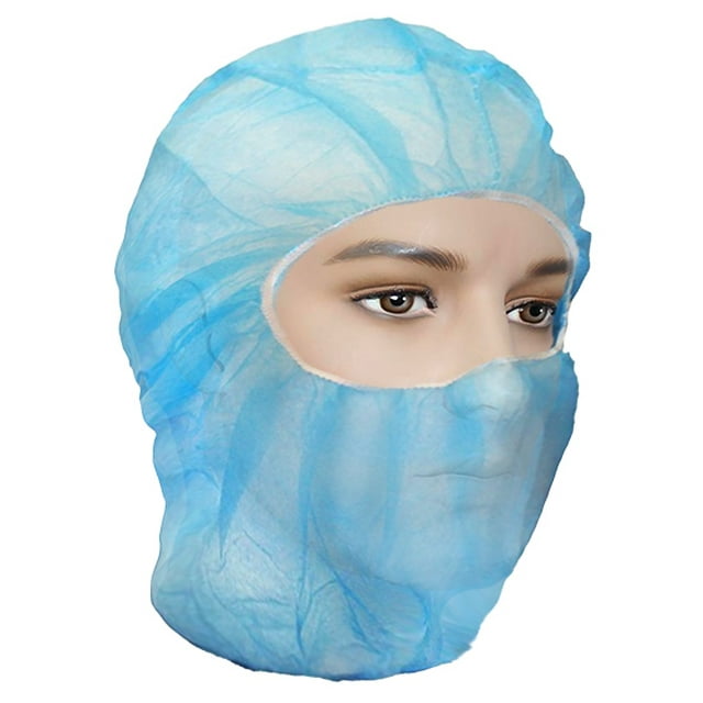 Ronco Care™ Balaclava, Available in White or Blue (500 balaclavas / case)