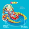 thumbnail image 3 of Intex 9.75 x 6.3 Ft Rainbow Slide Inflatable Pool Water Slide Ring Center, 3 of 12