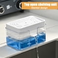 thumbnail image 7 of FIXPARTS Dish Soap Dispenser and Sponge Holder for Kitchen Sink, Sponge Included, 13 Ounces, Metallic Silver, 7 of 7