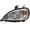 Chrome, variant on Leavan Chrome Headlight Assembly Set (Driver & Passenger) for 2004-2017 Freightliner Columbia
