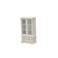 thumbnail image 4 of 1:12 Scale Doll House Bookcase Display Rack Miniature Wood Furniture Durable White, 4 of 10