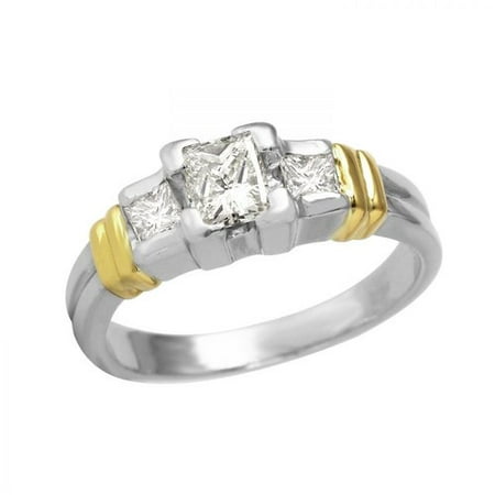 Ladies 1.02 Carat Diamond 950 Platinum Ring