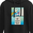 thumbnail image 3 of SpongeBob SquarePants - Squidward Hopes and Dreams - Juniors Cropped Pullover Hoodie, 3 of 6