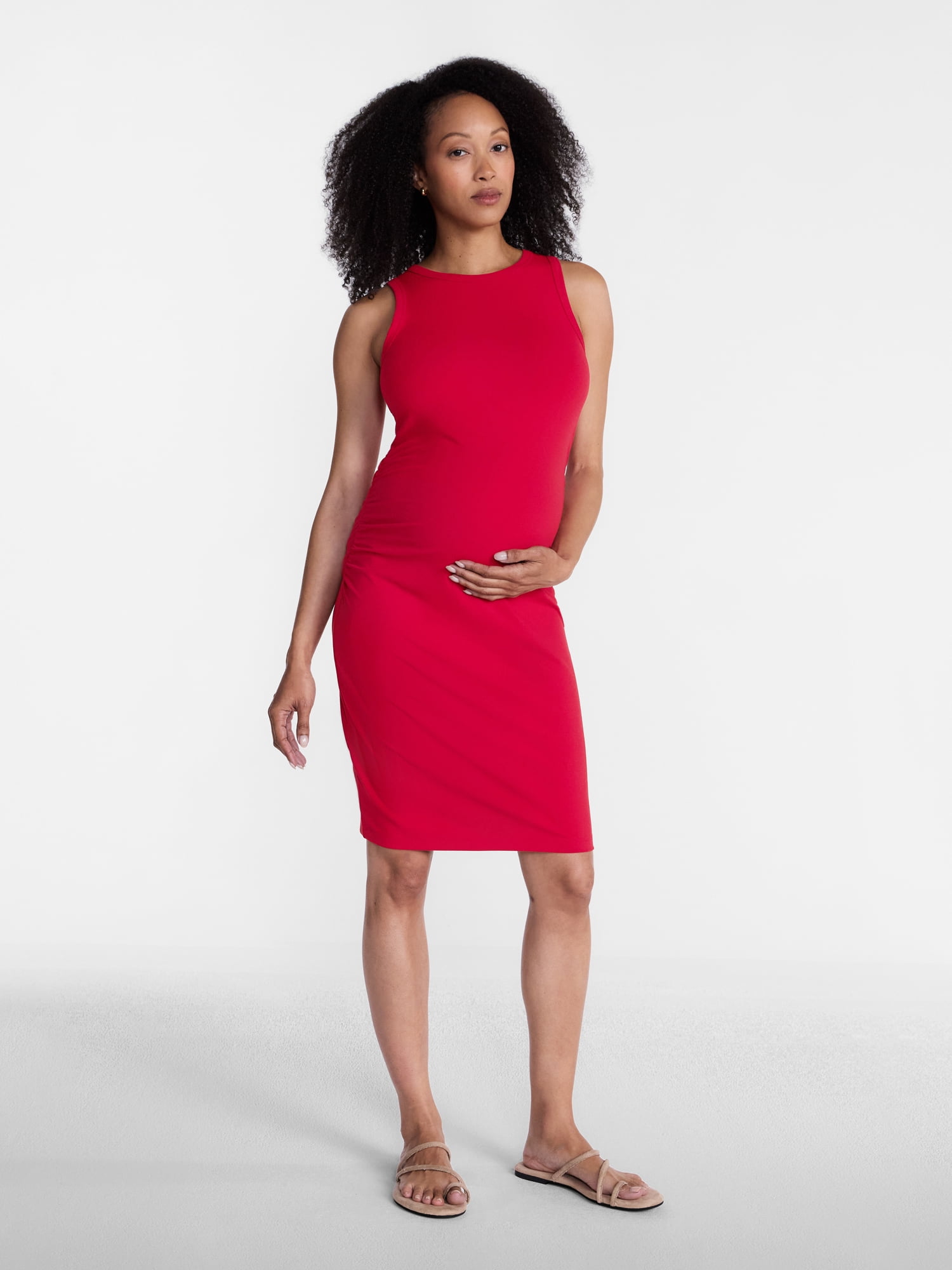 Ingrid & Isabel For Every Belly Women's Maternity Tank Bodycon Dress, Sizes S-XXL