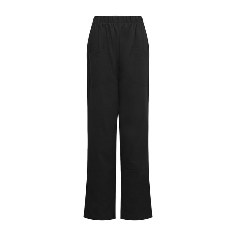 Women's plus size black khaki pants sale