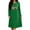 Green F, variant on Stamzod Women's Long Sleeve House Dress Halloween Print Crewneck Sleep Shirt Plus Size Nightgowns for Women XXL