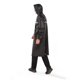 thumbnail image 3 of Chubasquero reflectante largo de tela Oxford para adultos, hombres y mujeres, seguro laboral, impermeable de una pieza, impermeable para montar a caballo, negro, talla XL ShuxiuWang 9024735095019, 3 of 3
