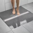 thumbnail image 5 of Xianers Linear Shower Floor Drain Stripe Pattern Grate with Hair Strainer, 5 of 9