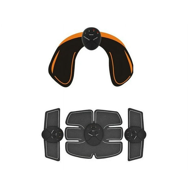 Fawoonu Wireless EMS Buttocks Trainer for Home Gym - Portable Muscle Stimulator for Abs, Arms & Hips, Slimming & Toning with 6 Modes & 10 Intensities