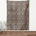 thumbnail image 4 of Ambesonne Autumn Fabric by the Yard Upholstery, Fall Season Foliage Pattern, 3 Yards, Purpleblue Multicolor, 4 of 5