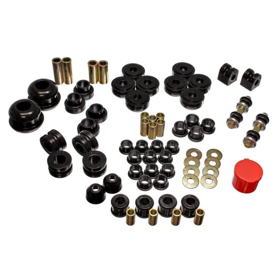 Energy Suspension 95-99 Dodge Neon FWD Black Hyper-flex Master Bushing Set Fits select: 1995-1999 PLYMOUTH NEON
