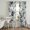 Blue, Black, White, variant on Blue Spring Floral Sheer Curtains 84 Inch Length 2 Panels Set, Vintage Flowers Botanical Farmhouse Voile Window Treatment Rod Pocket Curtains Sheers Drapes for Bedroom/Living Room/Kitchen 52"x84"x2