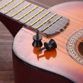 thumbnail image 3 of Pasadores para Correa Guitarra Folk Pasadores Metal Con Hebilla Correa Antideslizante Juego 2 Piezas (negro), 3 of 9