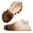 Brown, variant on Mens Lined Clogs Winter Fuzzy Garden Shoes Wide Width Slip on Mules House Slippers Indoor Outdoor Slides with Arch Support Blue 6.5