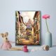 thumbnail image 4 of Cuadros Decorativos Cuadro de arte de mosaico de taladro cuadrado completo de ciudad de pintura de diamante DIY (ZQF8224) Likrtyny embutido en tela, 4 of 9
