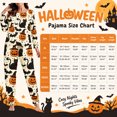 thumbnail image 2 of NSLGXD Vintage Halloween Pajamas for Women Plus Size Cute Pumpkin Print 2 Piece Lounge Sets Sleepwear Loungewear Casual Pjs Outfits XL-5XL, 2 of 6