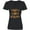 AB-Black, variant on Inktastic Thankful Loved Blessed Women's V-Neck T-Shirt